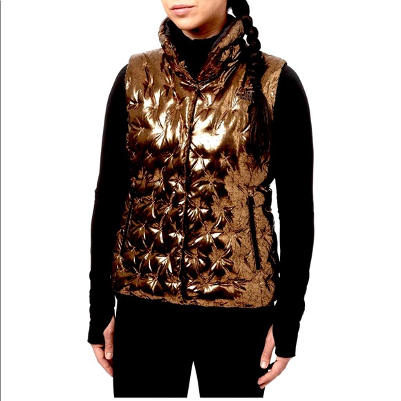 1 Left North Face Ltd Edition Goose Down Crop Puffer Vest - Picture 11 of 14